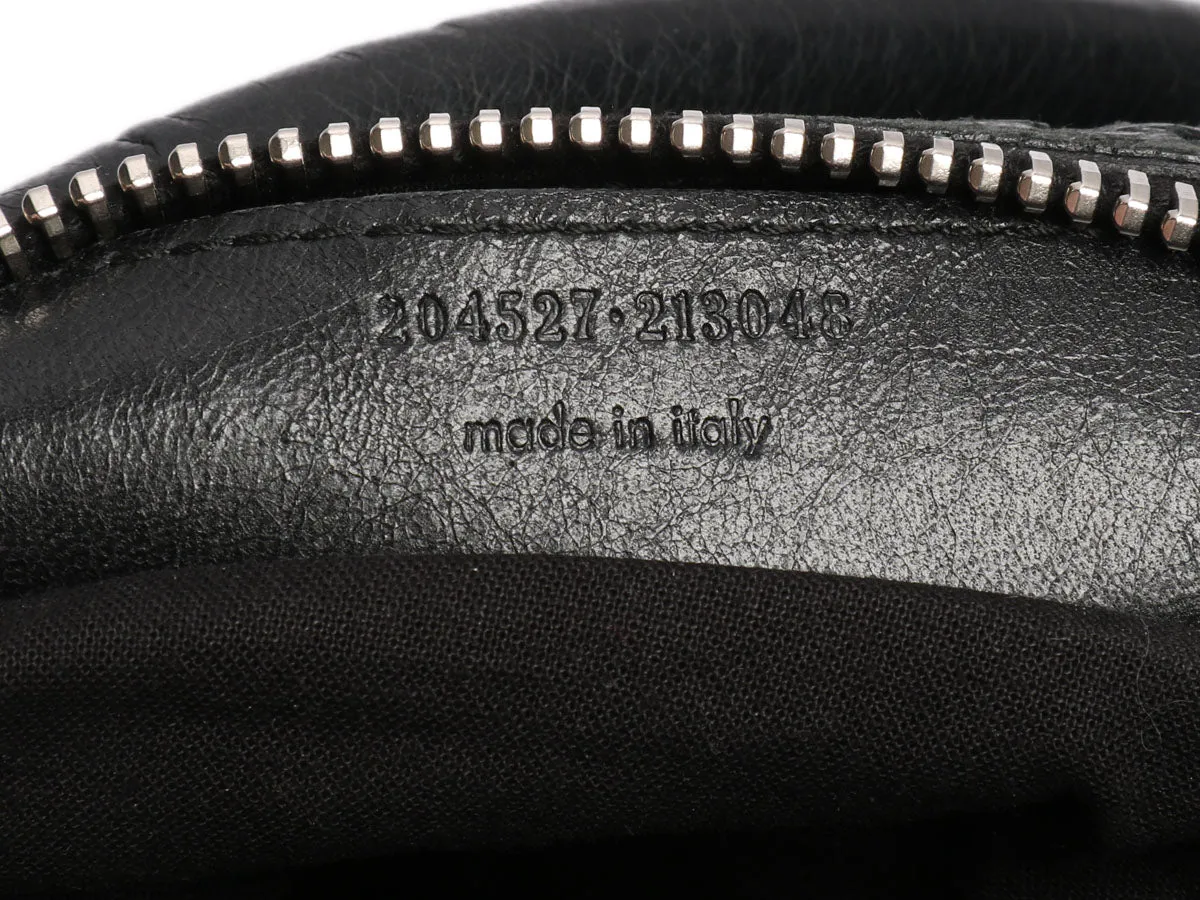 Balenciaga 2009 Black Chèvre Giant Covered Brogues Day