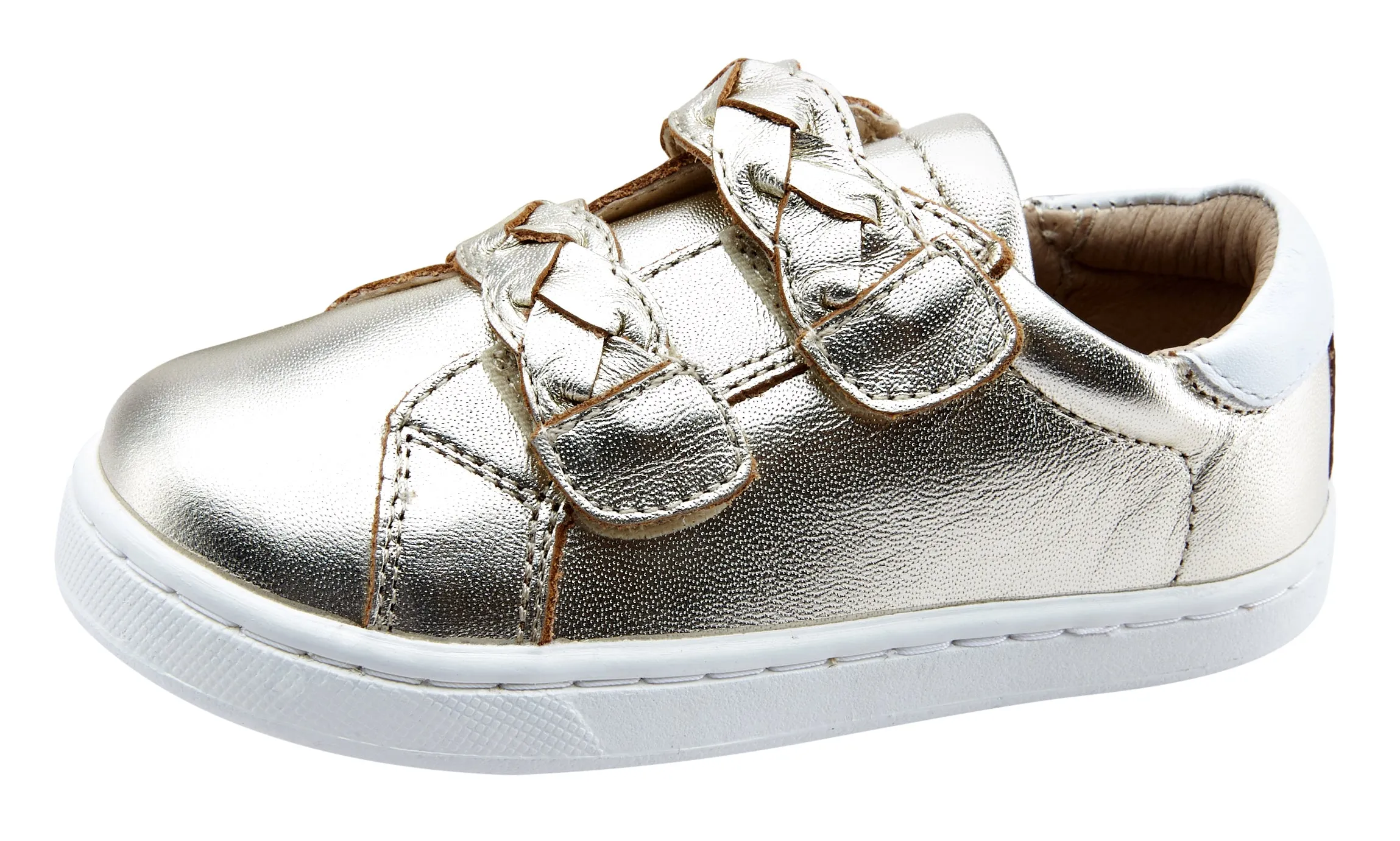 Old Soles Girl's 6134 Plats Shoes, Gold/Snow